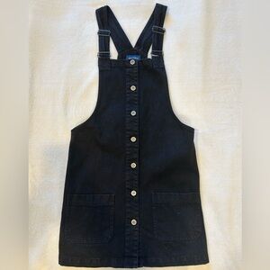 Arizona black overalls dress